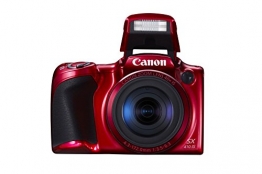 Canon PowerShot SX410 IS Digital Kamera (7,6 cm (3,0 Zoll) Display, 20 Megapixel, 40-fach opt. Zoom, HDMI Mini, USB 2.0) rot - 1