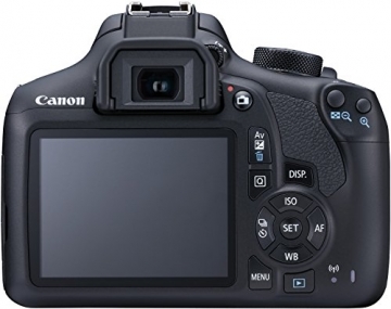 Canon EOS 1300D Digitale Spiegelreflexkamera (18 Megapixel, APS-C CMOS-Sensor, WLAN mit NFC, Full-HD) Kit inkl. EF-S 18-55mm IS Objektiv - 6