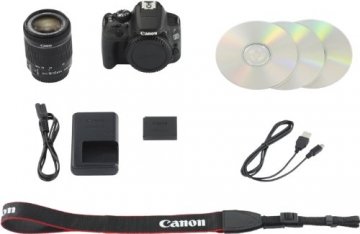 Canon EOS 100D SLR-Digitalkamera (18 Megapixel, 7,6 cm (3 Zoll) Touchscreen, Full HD, Live-View) Kit inkl. EF-S 18-55mm 1:3,5-5,6 IS STM - 9