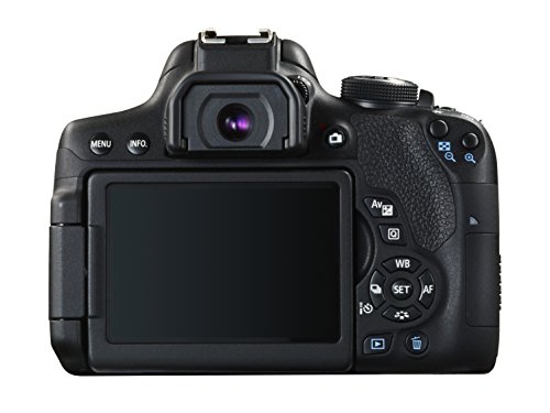 Canon EOS 750D SLR-Digitalkamera (24 Megapixel, APS-C CMOS-Sensor, WiFi, NFC, Full-HD) Kit inkl. EF-S 18-55 mm IS STM Objektiv schwarz - 2
