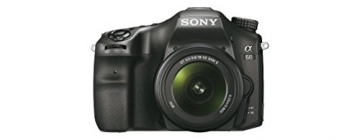 Sony Alpha 68 A-Mount Digitalkamera (24 Megapixel, 6,7 cm (2,7 Zoll) Display, 79-Phasen AF-Messfelder) inkl. SAL-1855 Objektiv schwarz - 2