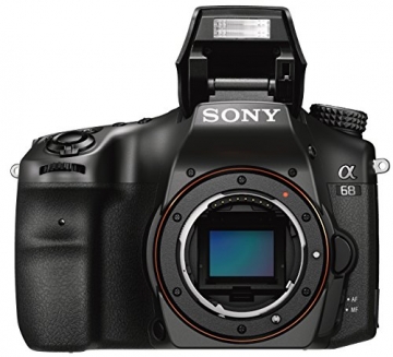 Sony Alpha 68 A-Mount Digitalkamera (24 Megapixel, 6,7 cm (2,7 Zoll) Display, 79-Phasen AF-Messfelder) inkl. SAL-1855 Objektiv schwarz - 3